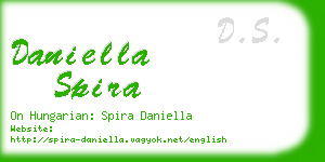 daniella spira business card